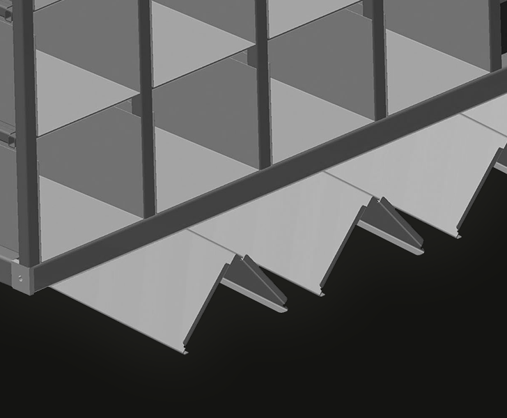 BR 36 Angled supports Someco